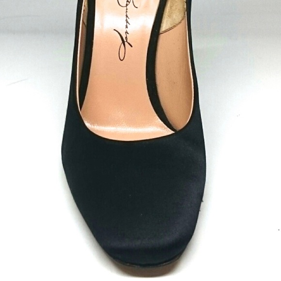 Diana Broussard Silk Satin Stilettos - Picture 2 of 3